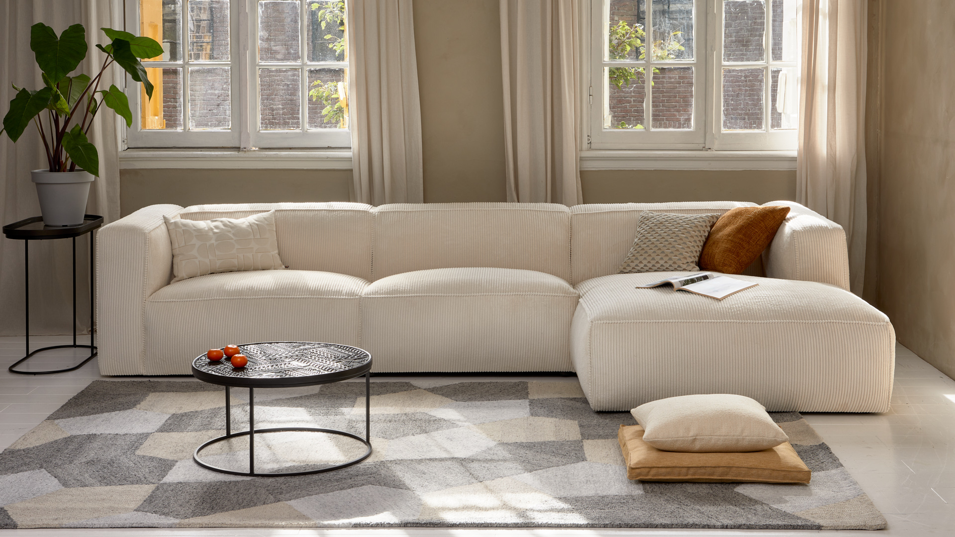 INDIAN SUMMER | HOEKBANK | LONGCHAIR