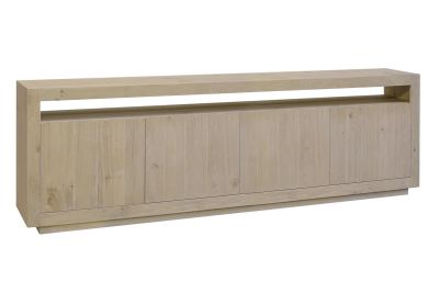 Dressoir Helder 4 deuren, open80x250x40 EDR035