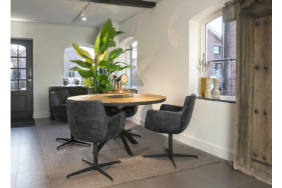 STEEL Round dining table 140 x 140 x 76 cm
140 x 140 x 76 cm