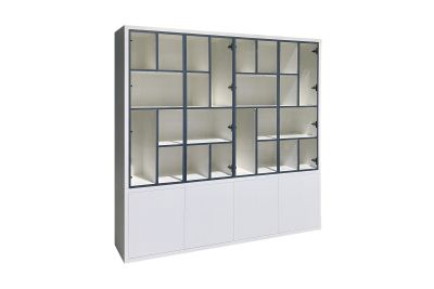 Dune 4 deurs kast multi vakken | SALE SHOWMODEL | ZELF AF TE HALEN IN OVERLEG