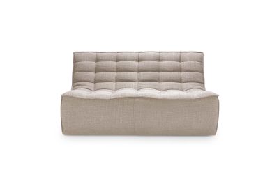 ETHNICRAFT N701 SOFA-2 SEATER-BEIGE 140x91x76