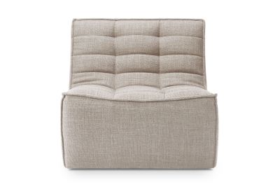 ETHNICRAFT N701 SOFA-1 SEATER-BEIGE 80x91x76