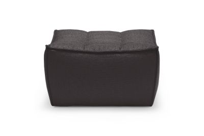 ETHNICRAFT N701 SOFA-FOOTSOOL-DARK GREY 70x70x43