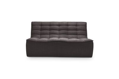 ETHNICRAFT N701 SOFA-2 SEATER-DARK GREY 140x91x76
