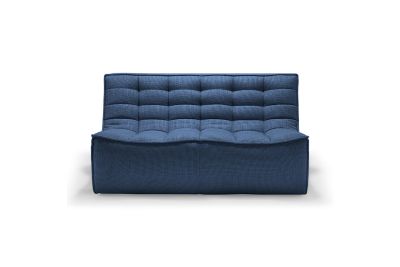 ETHNICRAFT N701 SOFA-2 SEATER-BLUE 140x91x76