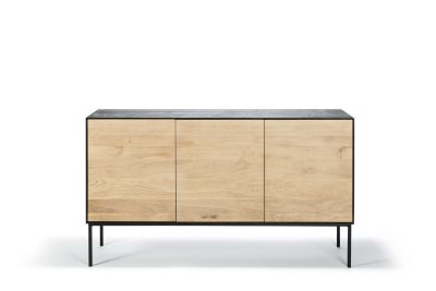 ETHNICRAFT OAK BLACKBIRD SIDEBOARD-3 DOORS 