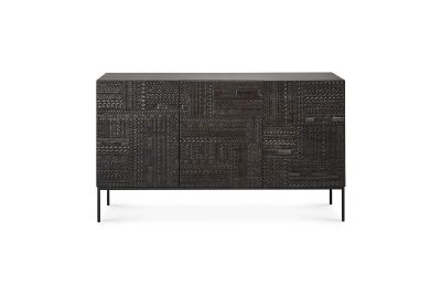 ETHNICRAFT DARK TEAK TABWA SIDEBOARD-3 DOORS 150 