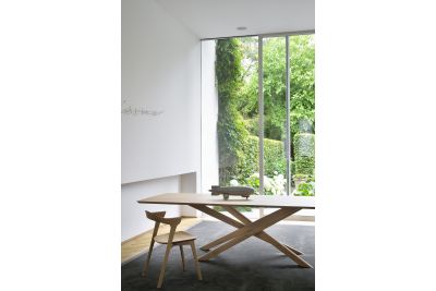 ETHNICRAFT OAK MIKADO DINING TABLE 280x110x76