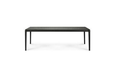 ETHNICRAFT BLACK OAK BOK DINING TABLE 240x100x76