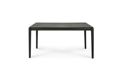 ETHNICRAFT BLACK OAK BOK DINING TABLE 160x80x76