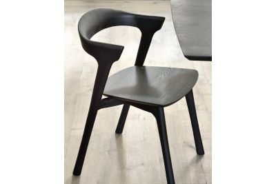 ETHNICRAFT BLACK OAK BOK DINING CHAIR 50x54x76 51491