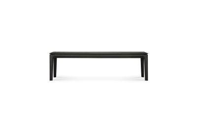 ETHNICRAFT BLACK OAK BOK BENCH 166x35x46 