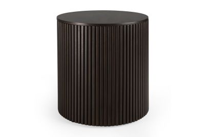 ETHNICRAFT ROLLER MAX ROUND SIDE TABLE 40x40x40
