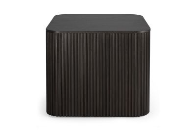 ETHNICRAFT ROLLER MAX SQUARE SIDE TABLE 50x50x40