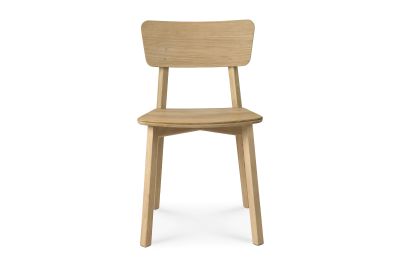 ETHNICRAFT OAK CASALE DINING CHAIR - GEOLIED 