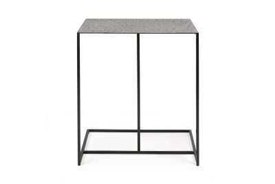 ETHNICRAFT TRIPTIC SIDE TABLE -LAVA TAUPE 45x40x51