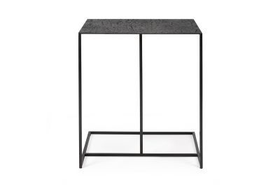 ETHNICRAFT TRIPTIC SIDE TABLE - LAVA - BLACK 