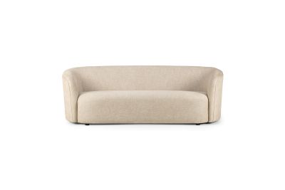 ETHNICRAFT ELLIPSE SOFA-3 SEATER-OATMEAL 217x98x71