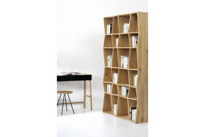 ETHNICRAFT OAK Z RACK SMALL 93x38x207 50779