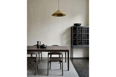 ETHNICRAFT BROWN OAK BOK DINING TABLE 200x95x76 51558