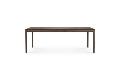 ETHNICRAFT BROWN OAK BOK DINING TABLE 220x95x76