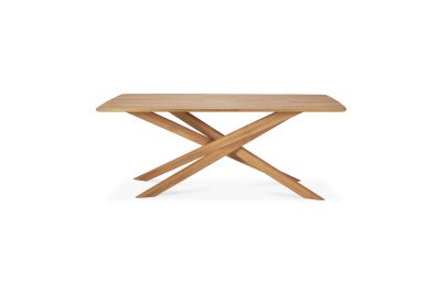 ETHNICRAFT TEAK MIKADO OUTDOOR DINING TABLE 203