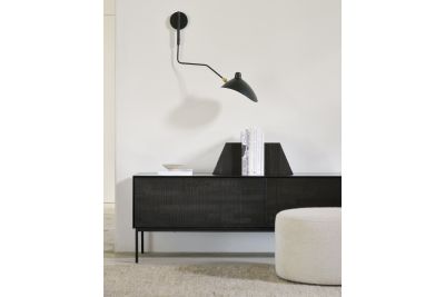 ETHNICRAFT TEAK ROLLER MAX SIDEBOARD 224x45x80 10051