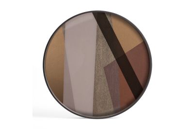 ETHNICRAFT ANGLE TRAY - GLASS - PINOT - L 61x61x4