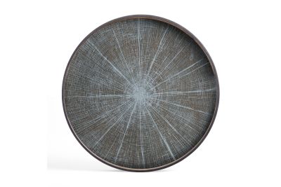 ETHNICRAFT SLICE TRAY - WOOD -  WHITE - XL 92x92x4