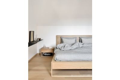 ETHNICRAFT NORDIC II STAAND NACHTKASTJE EIKEN | 1 LADE | 57X40X21