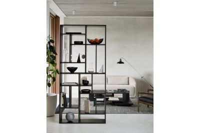 ETHNICRAFT ZWART EIKEN M REK 104x30x219 50781