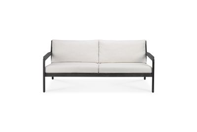 ETHNICRAFT JACK OUTDOOR BANK TEAK ZWART 180X90X73