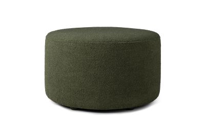 ETHNICRAFT BARROW POOF | PINE GREEN | 60X60X35 CM