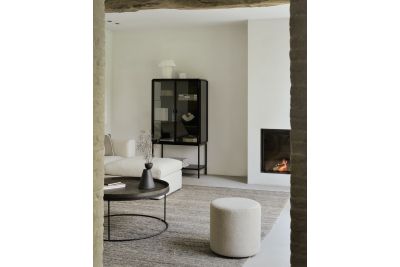 ETHNICRAFT BARROW POEF | OFF WHITE | 40D/40B/40H CM | 20156