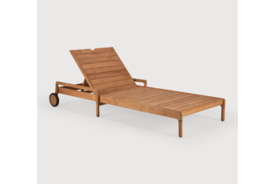 JACK OUTDOOR VERSTELBAAR LIGBED | TEAK | 84X216X34