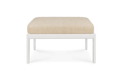 ETHNICRAFT JACK OUTDOOR VOETBANK ALUMINIUM NATURAL