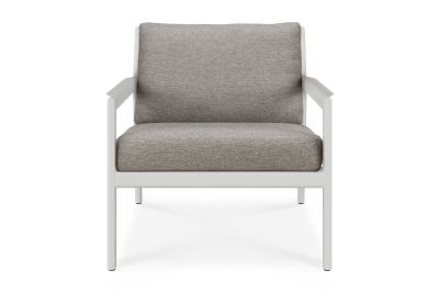 ETHNICRAFT JACK OUTDOOR LOUNGESTOEL ALUMINIUM MOCH