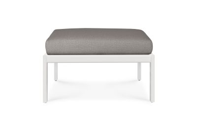 ETHNICRAFT JACK OUTDOOR VOETBANK ALUMINIUM MOCHA