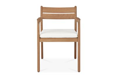 ETHNICRAFT JACK OUTDOOR STOEL TEAK OFF WHITE 