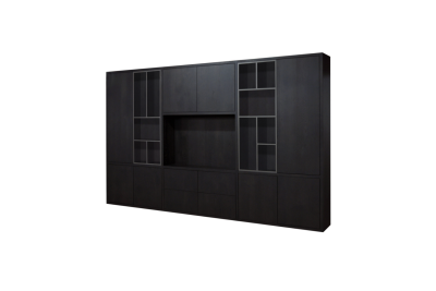 Wandkast eiken rustiek bestaand 230x377x40