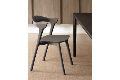 ETHNICRAFT BOK DINING CHAIR  BROWN OAK VARNISHED 50x54x76