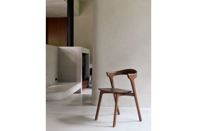 ETHNICRAFT BOK DINING CHAIR  VARNISHED TEAK BROWN 50x54x76