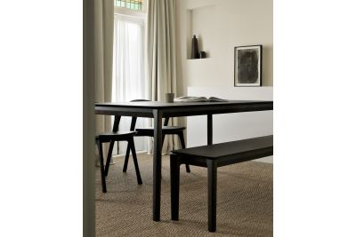 ETHNICRAFT OAK BOK BENCH BROWN VARNISHED OAK 186x35x46  51548