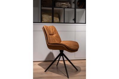 BELLA CIAO EETKAMERSTOEL  DRAAIFUNCTIE
