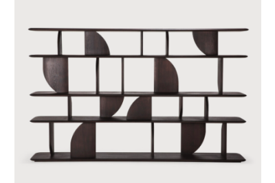 ETHNICRAFT GEOMETRIC RACK TEAK 210x35x130