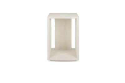 Elements bedside table - varnished Microcement 