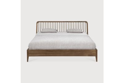 ETHNICRAFT TEAK SPINDLE BED  160 X 200 CM