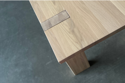 Gulliver Spagaat eettafel staal eikenhout