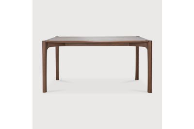 PI DINING TABLE - VARNISHED TEAK - BROWN