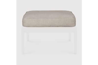 JACK FOOTSTOOL CUSHION -IVORY FABRIC 53 x 47 x 10	
